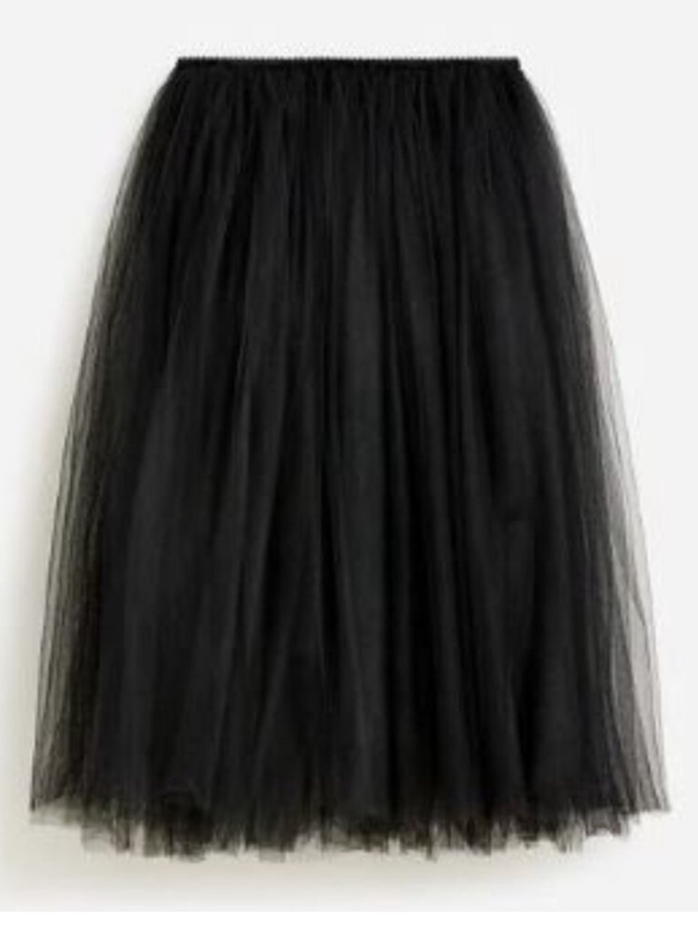 Repetto Jupon Black Layered Tulle Ballet Midi Tutu for J.Crew Size M/L